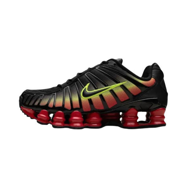NIKE SHOX TL "Volt Fire Red”