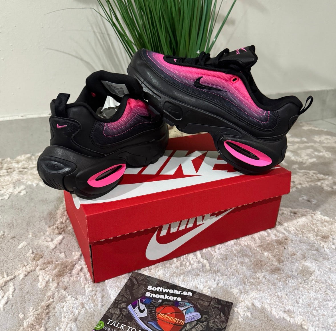 AIR MAX PORTAL (BLACK/BLACK-PINKSICLE)