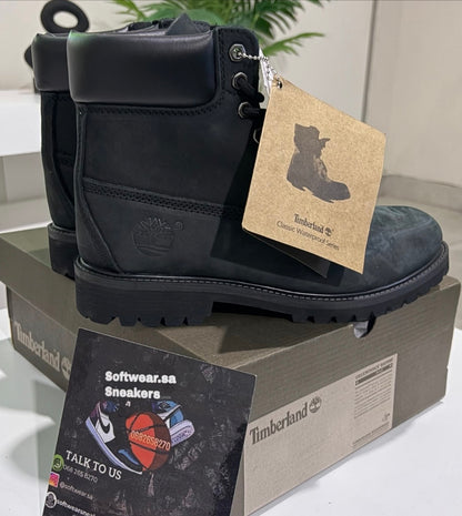 TIMBERLAND PREMIUM 6-INCH BOOT FOR MEN (BLACK)