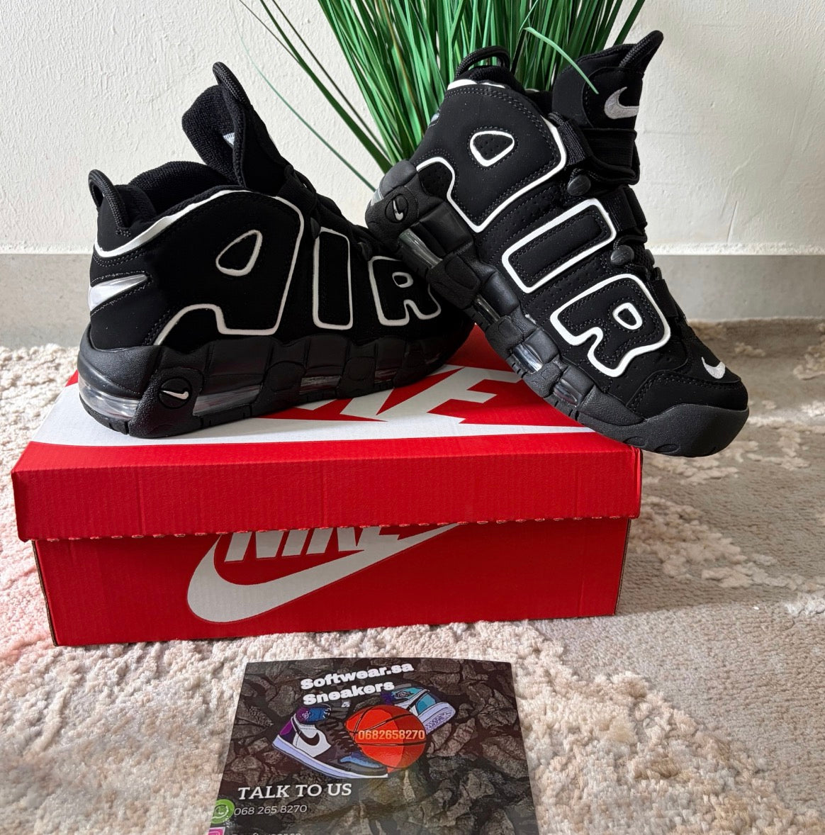 Nike Air More Uptempo 'Black'