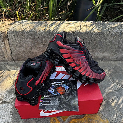 NIKE SHOX TL “RED BLACK"